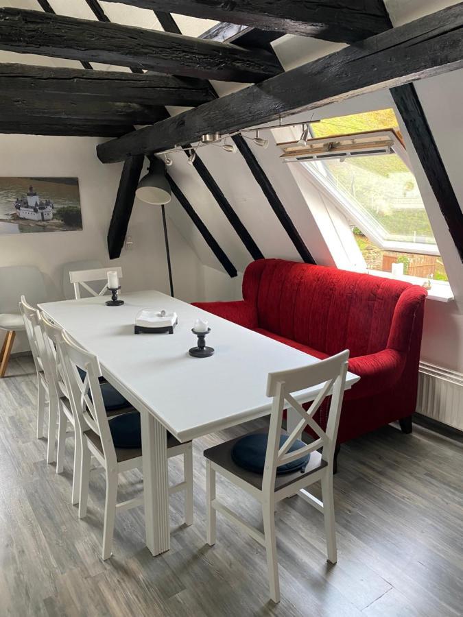 Schoene Ferienwohnung Altes Gebaelk Fachwerkhaus Bacharach Ngoại thất bức ảnh